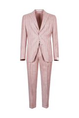 ABITO MONOPETTO LINO CASHMERE SETA
