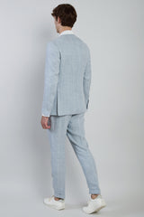 SINGLE-BREASTED LINEN SUIT
