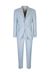 SINGLE-BREASTED LINEN SUIT