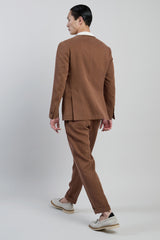 SINGLE-BREASTED LINEN SUIT