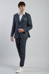 SINGLE-BREASTED LINEN SUIT