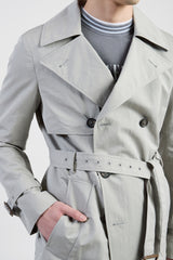 CAPPOTTO DOPPIOPETTO COTONE E SETA