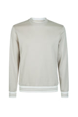 GIZA COTTON CREW NECK SWEATSHIRT