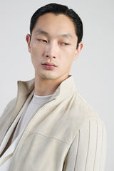 GIUBBINO SUEDE E MAGLIA