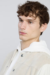 SUEDE AND NAPPA JACKET