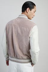 GIUBBINO SUEDE E NAPPA