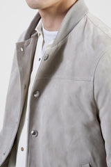GIUBBINO SUEDE E JERSEY