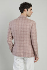 GIACCA MONOPETTO LINO CASHMERE SETA