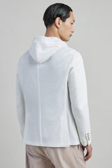 GIACCA CON PETTORINA COTONE LINO PUNTO COSTA INGLESE