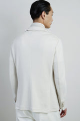 GIACCA CON PETTORINA COTONE LINO