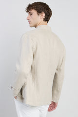 REVERSIBLE LINEN JACKET