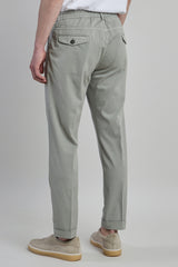 COTTON SILK TROUSERS