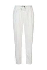 COTTON LINEN PLAIN TROUSERS