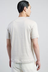 T-SHIRT GIROCOLLO COTONE JERSEY
