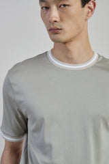 GIZA CREW NECK COTTON T-SHIRT