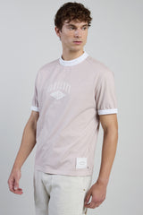 T-SHIRT GIROCOLLO COTONE