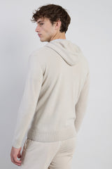 MAGLIA FULL ZIP CASHMERE