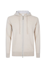 MAGLIA FULL ZIP CASHMERE UNITO