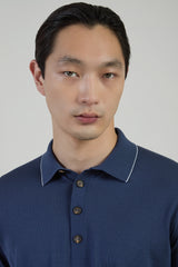 POLO IN MAGLIA LANA 14 MICRON