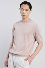 MAGLIA GIROCOLLO COTONE