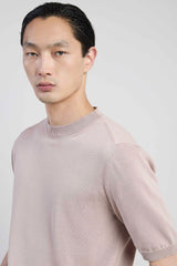 MAGLIA GIROCOLLO COTONE