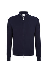 FULL ZIP COTTON SWEATER