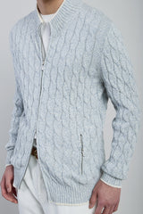 COTTON JACKET-KNITWEAR