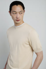 MAGLIA GIROCOLLO COTONE SEA ISLAND