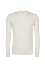 MAGLIA GIROCOLLO COTONE SETA CASHMERE