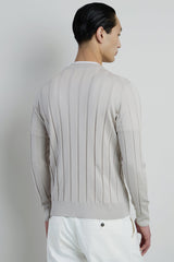 MAGLIA GIROCOLLO COTONE SETA CASHMERE