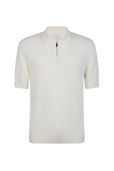 MAGLIA MEZZA ZIP COTONE