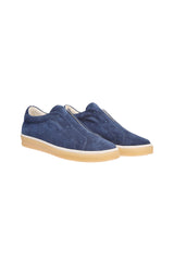 SNEAKERS PELLE VITELLO SCAMOSCIATO
