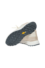 KNITTED AND SUEDE SHOE