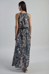 PRINTED SILK DRESS