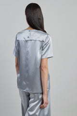 T-SHIRT GIROCOLLO SETA UNITA