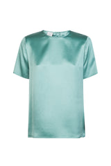T-SHIRT GIROCOLLO SETA UNITA