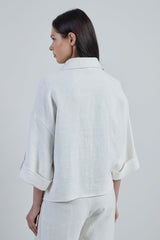 CAMICIA CANAPA LINO COTONE