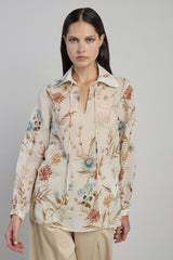 CAMICIA SETA STAMPATA