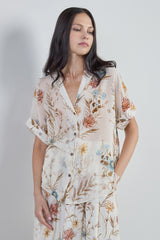 CAMICIA SETA STAMPATA