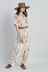 CAMICIA SETA STAMPATA