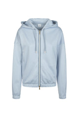 FULL ZIP VISCOSE COTTON SWEATSHIRT