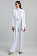 VISCOSE AND SATIN TUXEDO JACKET