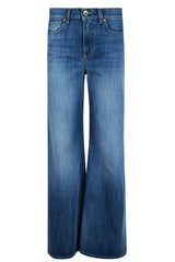 COTTON DENIM TROUSERS