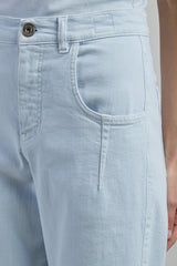 STRETCH COTTON TROUSERS