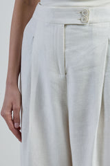 PANTALONE LINO LUREX UNITO