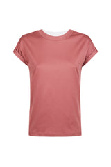 T-SHIRT GIROCOLLO COTONE