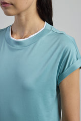 T-SHIRT GIROCOLLO COTONE