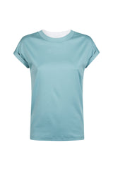 T-SHIRT GIROCOLLO COTONE