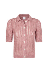 CAMICIA IN MAGLIA COTONE LINO