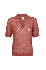 POLO IN MAGLIA LINO SETA
